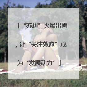 “苏超”火爆出圈，让“关注效应”成为“发展动力”