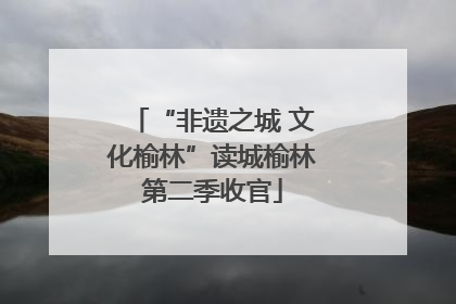“非遗之城 文化榆林”读城榆林第二季收官