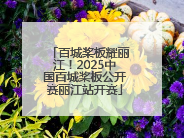 百城桨板耀丽江！2025中国百城桨板公开赛丽江站开赛