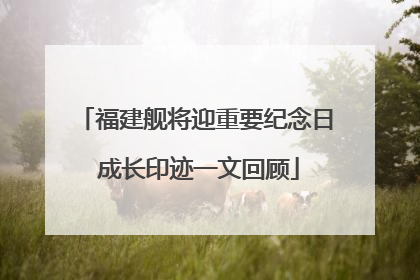 福建舰将迎重要纪念日 成长印迹一文回顾