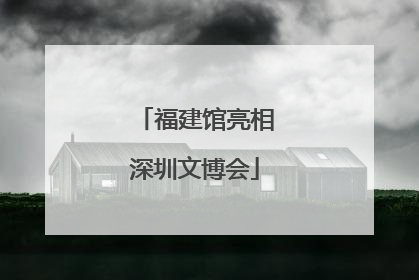 福建馆亮相深圳文博会