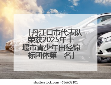 丹江口市代表队荣获2025年十堰市青少年田径锦标团体第一名