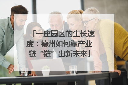 一座园区的生长速度：德州如何靠产业链“链”出新未来