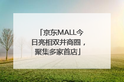 京东MALL今日亮相双井商圈，聚集多家首店
