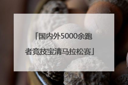 国内外5000余跑者竞技宝清马拉松赛