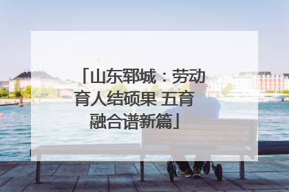 山东郓城：劳动育人结硕果 五育融合谱新篇