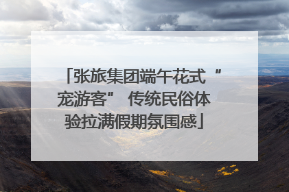 张旅集团端午花式“宠游客” 传统民俗体验拉满假期氛围感