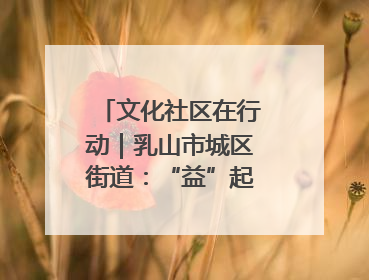 文化社区在行动｜乳山市城区街道：“益”起赶集 绘就文化社区新图景