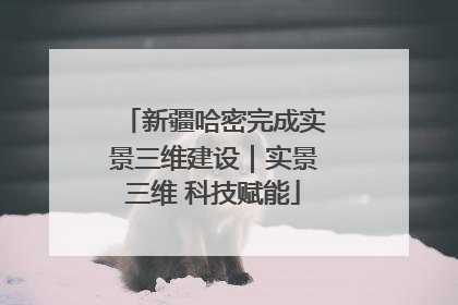 新疆哈密完成实景三维建设｜实景三维 科技赋能