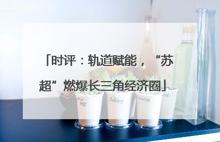 时评：轨道赋能，“苏超”燃爆长三角经济圈