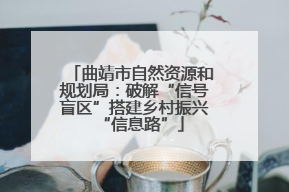 曲靖市自然资源和规划局：破解“信号盲区”搭建乡村振兴“信息路”