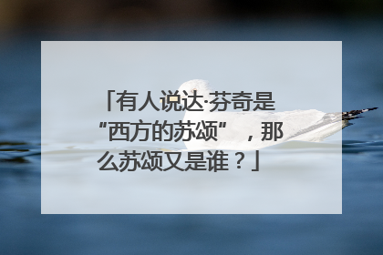 有人说达·芬奇是“西方的苏颂”，那么苏颂又是谁？