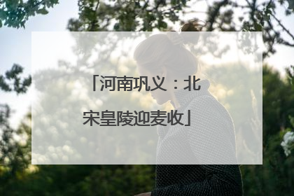 河南巩义：北宋皇陵迎麦收