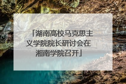 湖南高校马克思主义学院院长研讨会在湘南学院召开
