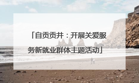 自贡贡井：开展关爱服务新就业群体主题活动