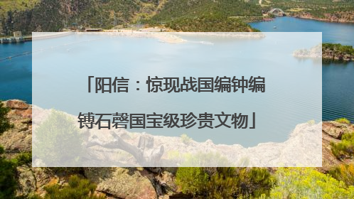 阳信：惊现战国编钟编镈石磬国宝级珍贵文物