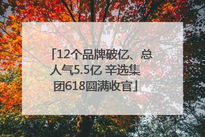 12个品牌破亿、总人气5.5亿 辛选集团618圆满收官