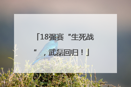 18强赛“生死战”，武磊回归！