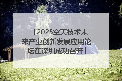 2025空天技术未来产业创新发展应用论坛在深圳成功召开