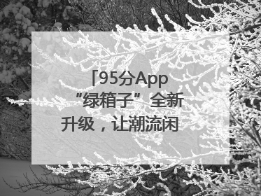 95分App“绿箱子”全新升级，让潮流闲置交易更安心